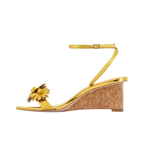 SOPHIA WEBSTER One Ремешок Сандалии 6 см Женские Золотые