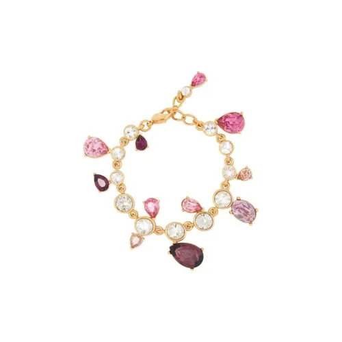 Oscar De La Renta Brass Bracelets Женские Розовый Золотой