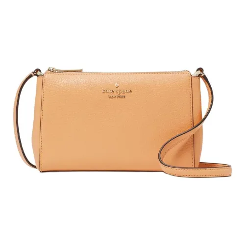 Kate Spade Галька Кожа Сумка через плечо Мини Женские Апельсин