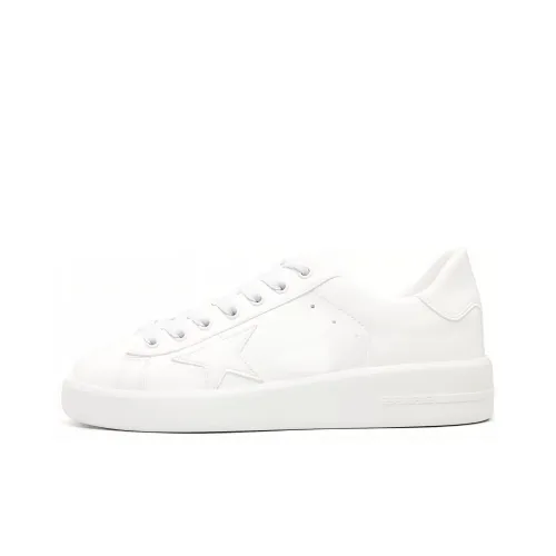 Golden Goose Purestar Скейтборд Кроссовки Низкие Белые Женские