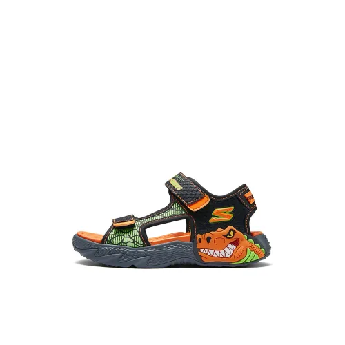 Skechers Kids Сандалии Черный и оранжевый Kids