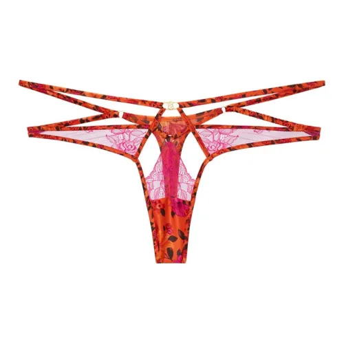 Victoria's Secret VERY Сексуальное Нижнее белье Женское 1 Пачка Апельсин Жаккард