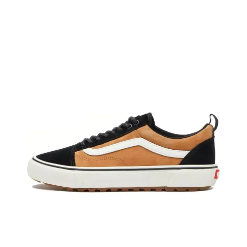 Vans Old Skool Collection MTE 1 Low Топ Скейтборд Кроссовки Унисекс Черный Оранжевый