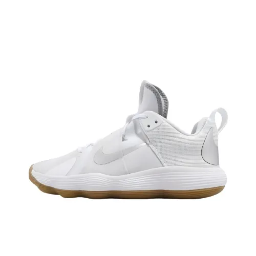 Nike React HyperSet Амортизаторы Шок Сопротивление Трения Низкий Топ Кроссовки для тренировок Мужские Белые