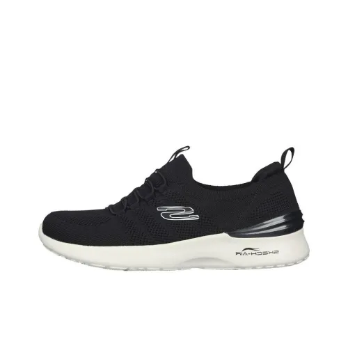 Skechers Skech Air Dynamight Perfect Steps Low Топ Повседневная обувь Женская Черный Белый