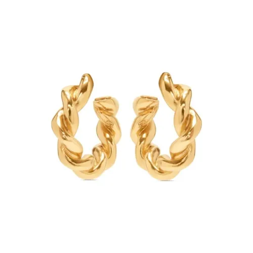 Серьги Oscar De La Renta Олово Латунь Сталь Золото Унисекс Золото