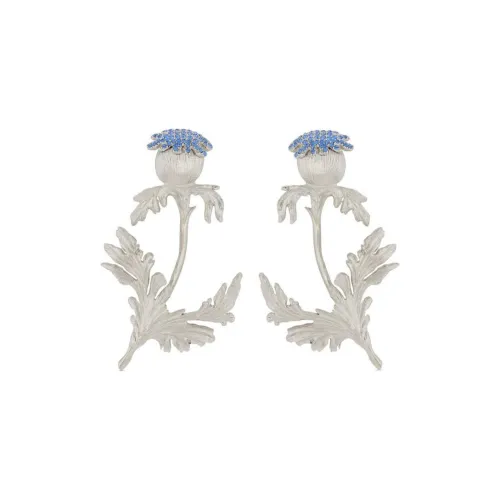 Серьги Oscar De La Renta Олово Женские Серебро