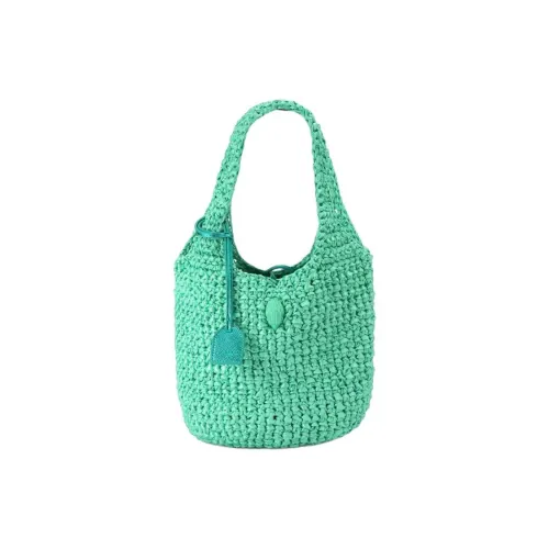 Kurt Geiger London Ткань Сумка Сумка через плечо Маленькая Женская Светло-зеленая