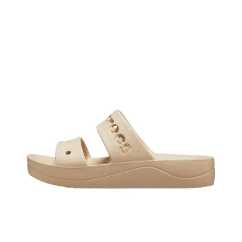 Crocs ЭВА Устойчивые к истиранию Слипоны Женские Чайный Коричневый