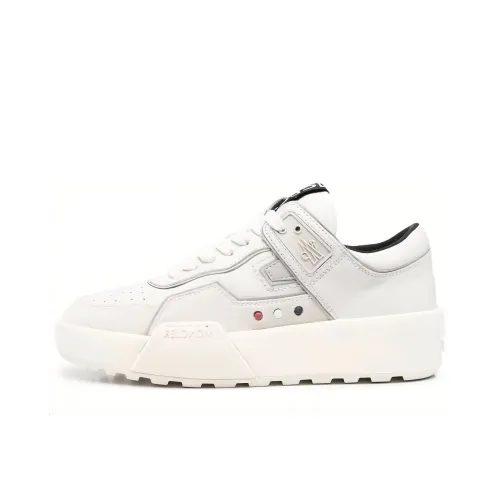 Moncler Promy Космос Низкий Топ Стильные Скейтбординги Женские Белые