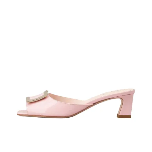 Roger Vivier Trompette Слипоны 4,5 см Женские Розовые