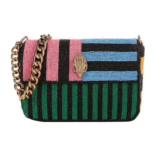 Kurt Geiger London Хлопок Стекло Сумка через плечо Сумка на плечо Женская Черная и Многоцветная