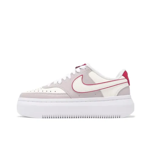 Nike Court Vision Alta Скейтборд Кроссовки Низкие Рыжий Коричневый Женский