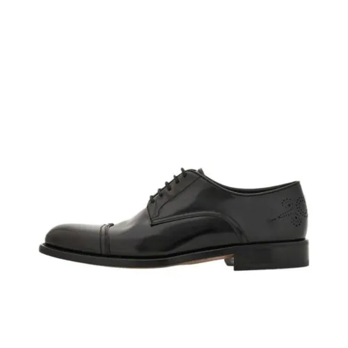 Ferragamo Туфли Низкие Черные Мужские