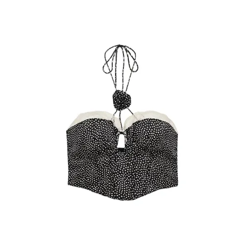 Victoria's Secret Evangeline Bustier Lottie Точка Корректирующее белье Женское Черная точка