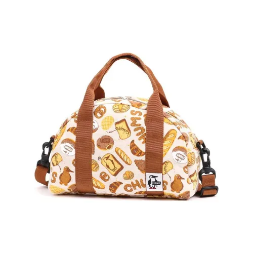 CHUMS Хлопок с Полиэстером Bowling Bag Сумка через плечо Мини Унисекс с наполнителем Коричневый