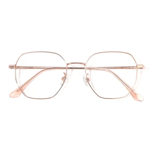 RUOYUN Чистый титан Нерегулярная форма Оправы для очков Женские
