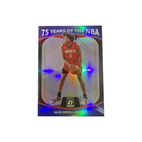 PANINI 2021 22 Prizm Ракета Джейлен Зеленый 75 Юбилейный Тука Новые Звезды RC Игрок Карты Карта Качество Гарантированно