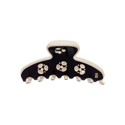 ALEXANDRE DE PARIS Материал ацетат Flying Цветочный дизайн Средний размер Заколка-краб Аксессуар для волос Ободок Женские