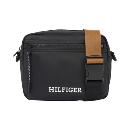 Tommy Hilfiger Полиэстер Сумка через плечо Мужская Черная