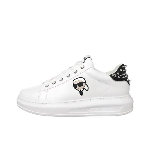 Karl Lagerfeld K Ikonik Низкий Топ Повседневная Обувь Женская Белая
