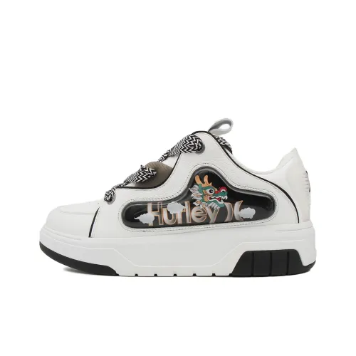 Hurley Пухлые туфли устойчивые к истиранию дышащие низкие кроссовки для скейтбординга унисекс