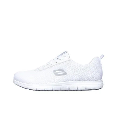 SKECHERS WORK Низкий Топ Повседневная Обувь Женская Белая