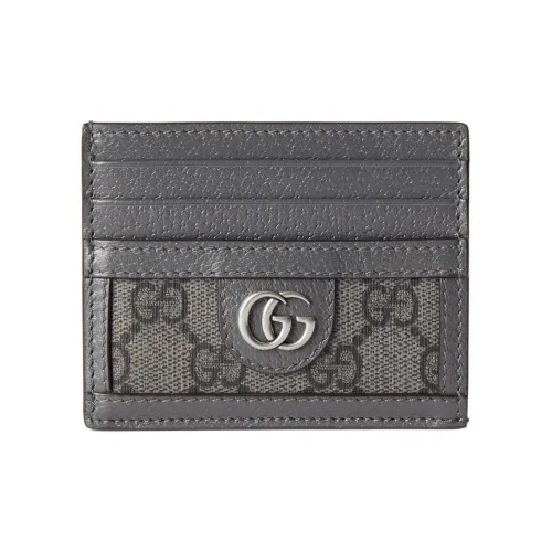 GUCCI Supreme Холст Кошелек Мужской Серый