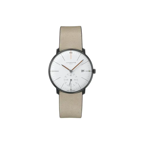 JUNGHANS Автоматический Механический Часы Мужские Max Bill Collection 38 мм Белые