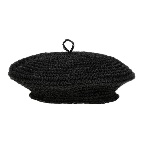 Borsalino Пшеница Береты Женские Черный