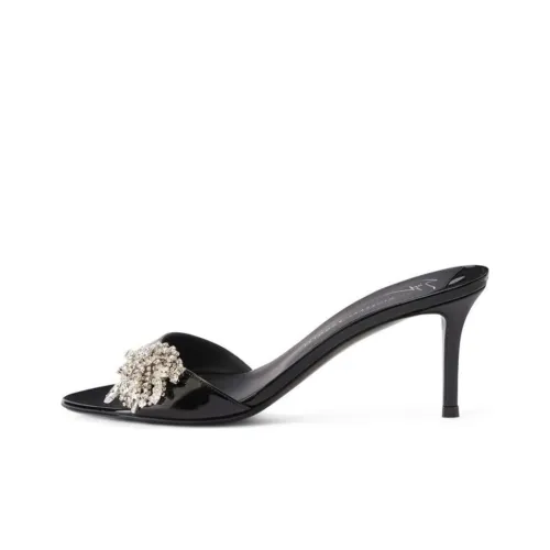 Giuseppe Zanotti GZ Слипоны 7 см Женские Черные