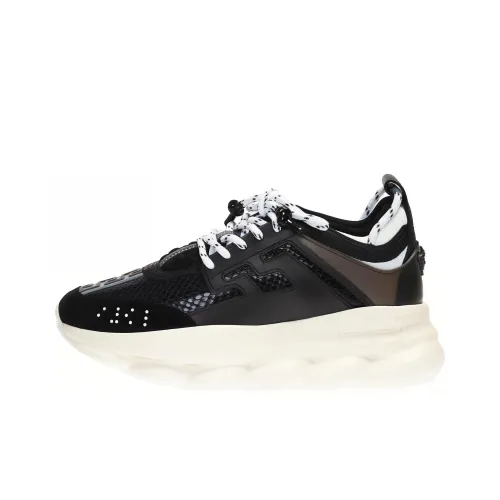 FANSIZHE CHAIN REACTION Низкий топ Беговые кроссовки Женские Черный белый