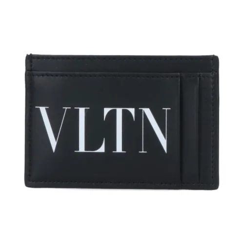 Valentino GARAVANIVLTN Кожаный держатель для карт Держатель для карт Мужской Черный