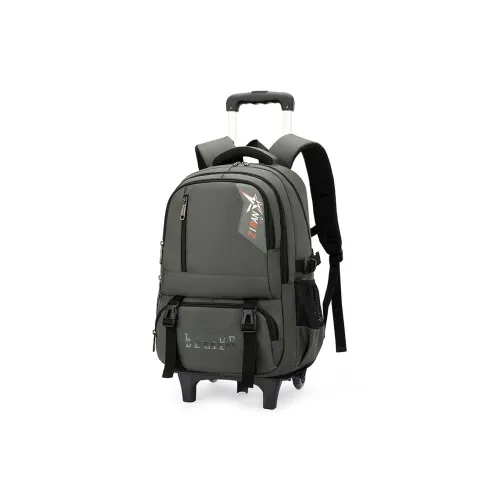 Natural Fish Нейлон Тролль Сумка Рюкзак Унисекс Темно-Серый Черный Синий Логотип Черный Белый Логотип Темно-Синий Черный Красный Логотип