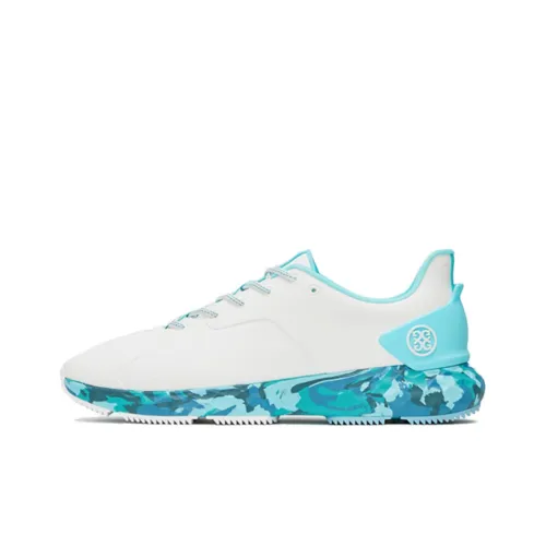 GFORE Golf Shoes Low Top Белый/Sardinia Зеленый Мужской
