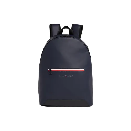 Tommy Hilfiger Полиуретан Рюкзак Маленький Мужской Космический Синий