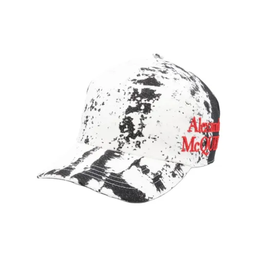 Alexander McQueen Хлопок Полиэстер Вискоза Бейсболки Мужской Белый