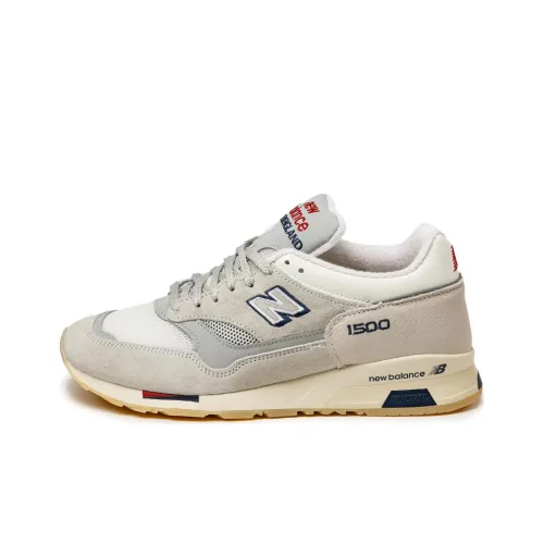 New Balance NB 1500 Коллекция Устойчивая к истиранию Низкий Топ Повседневная Обувь Унисекс Экрю