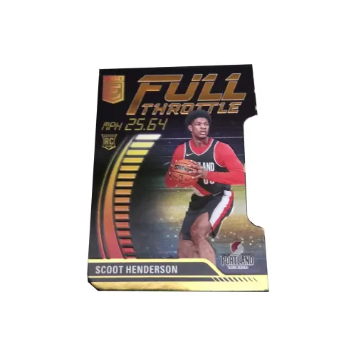 Панини SCOOT HENDERSON 23 24 Trail Blazers Elite Player Card Access Card пройдет Спортивные карты 1 шт