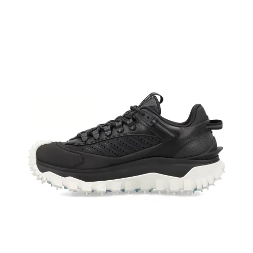 Moncler Trailgrip Low Топ Повседневный Мужской Черный