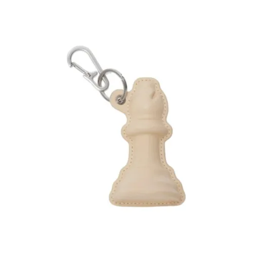 Burberry Lambskin Pendant Men's Beige