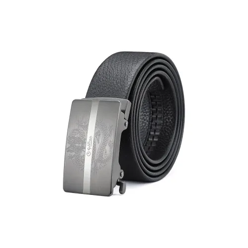 GOLDLION Ремень из коровьей кожи Брюки Мужские Ширина 3,4CM