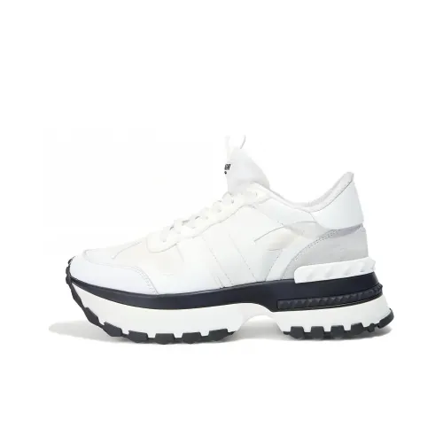 Valentino Низкий Топ Спортивная Повседневная Обувь Женская Светло-Серый