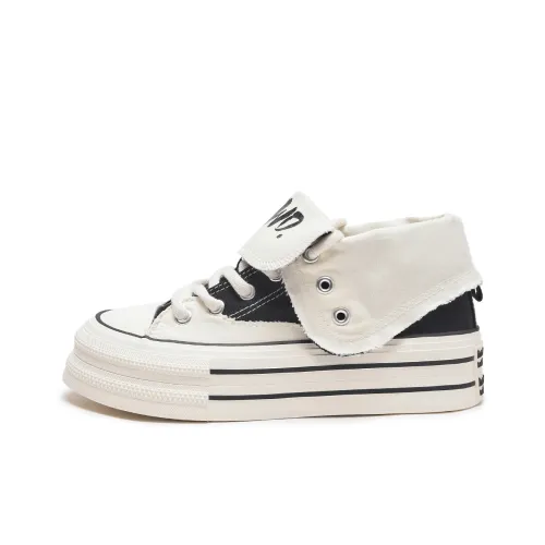 Hotwind Canvas Shoes MID Top Women's