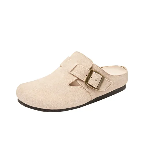 QINGZHUHU Резиновая подошва тихий устойчивый к истиранию домашние тапочки женские