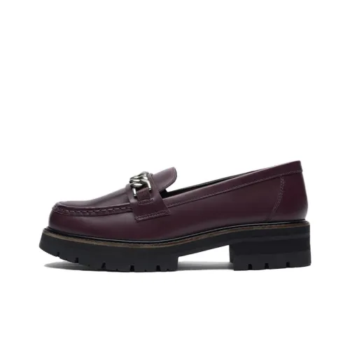 Clarks Лоферы Бургундский Женские