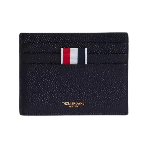 THOM BROWNE· Кожа Держатель для карт Держатель для карт Мужской Черный