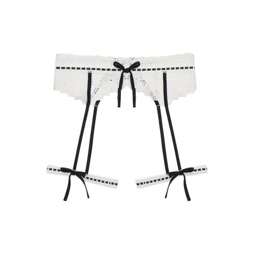 Victoria's Secret Вереск Гартер Ремень Белый Аксессуар для нижнего белья Женская Белая