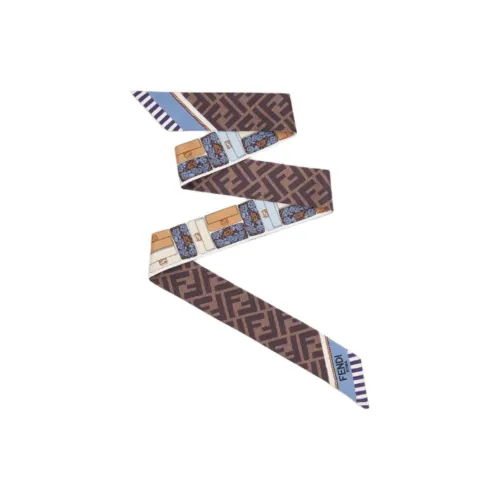 FENDI Шелковые шарфы Унисекс