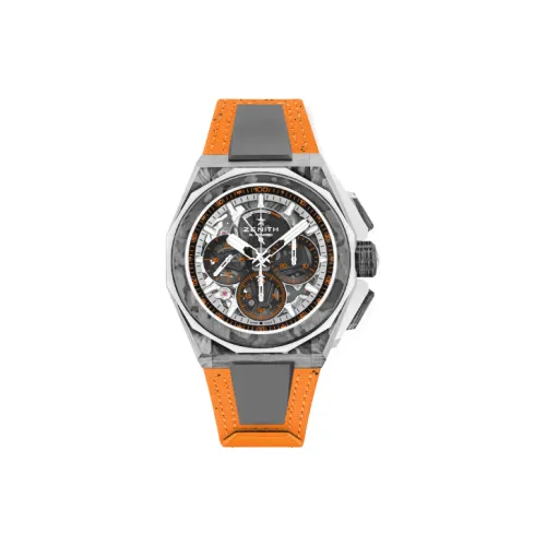 Zenith Автоматический механический механизм Унисекс Defy Collection Часы 45 мм Черные